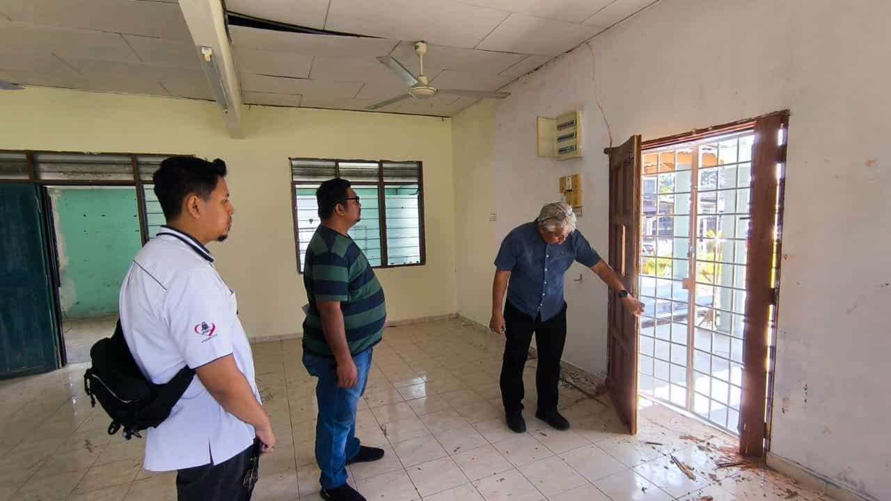 哥宾星拨5万维修屋梁  士拉央再也社区中心8月重开