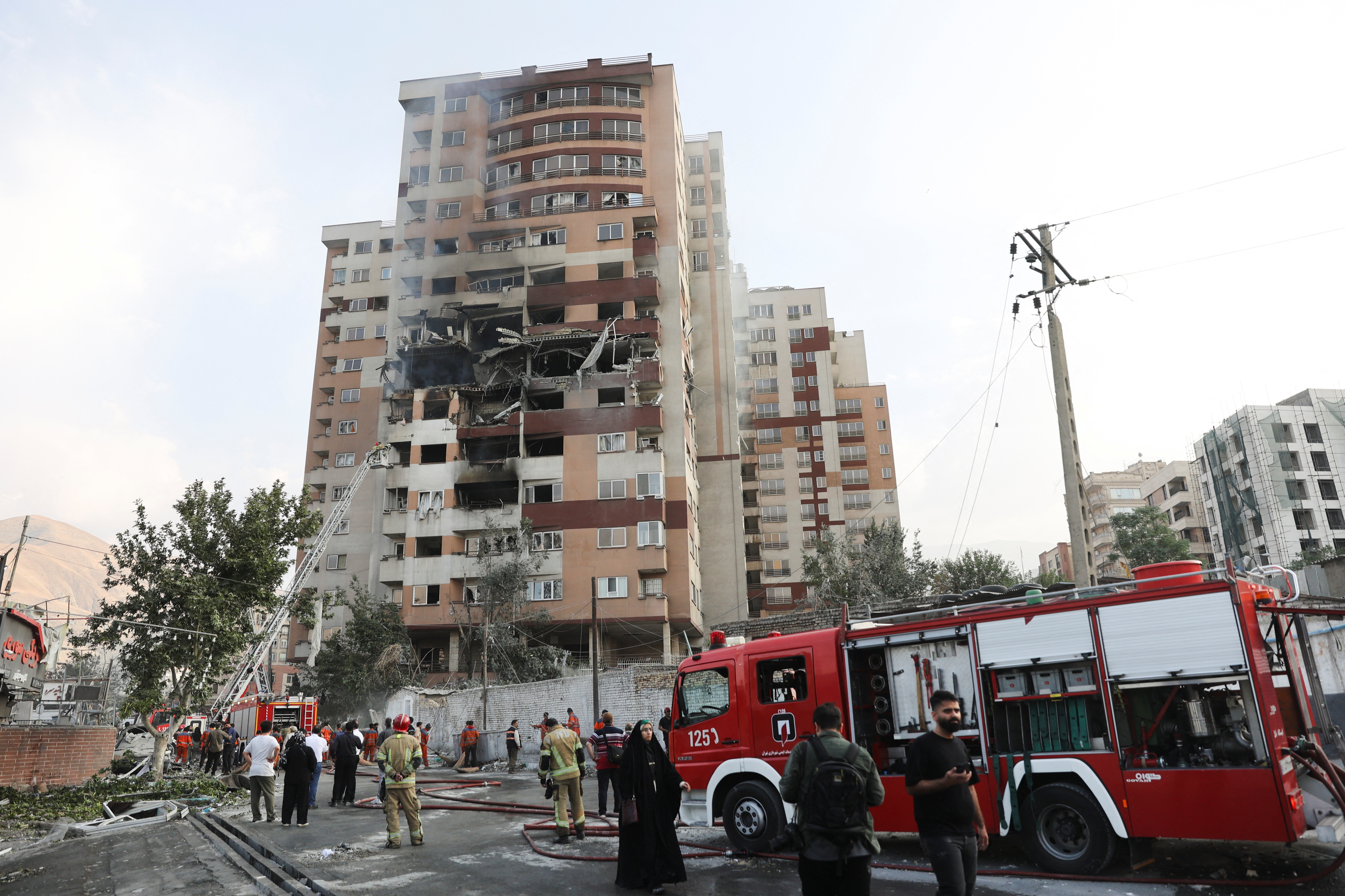 Tehran, other Iranian cities hit by Israeli strikes