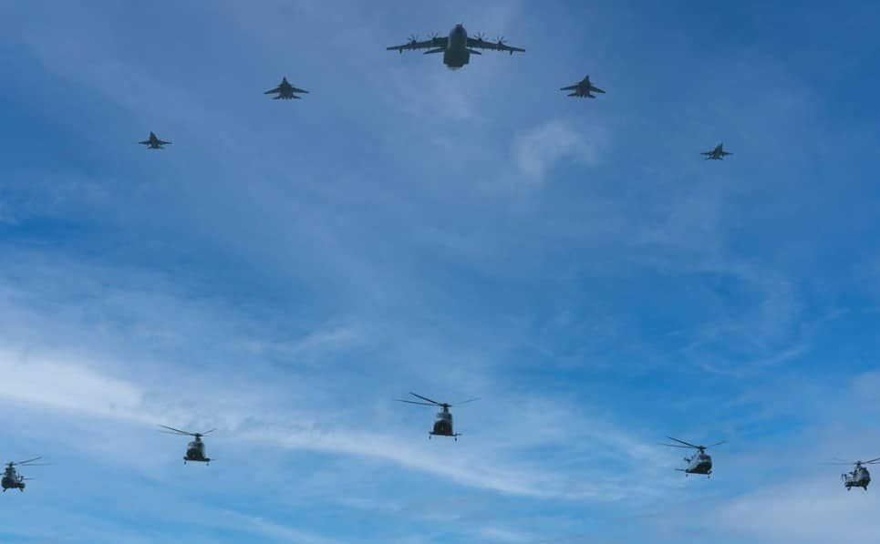 26日办空军司令退役仪式·军机低飞演练民众勿惊慌