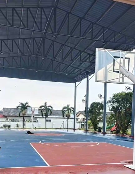 林旦村篮球场获拨45万提升加盖  蔡伟杰：村民无需逢雨收球回家！