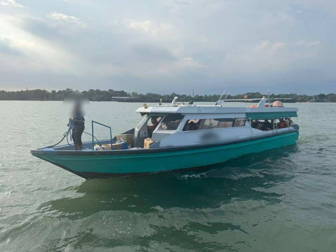 巴生客船超载40人被拦    本地船长及船员被捕