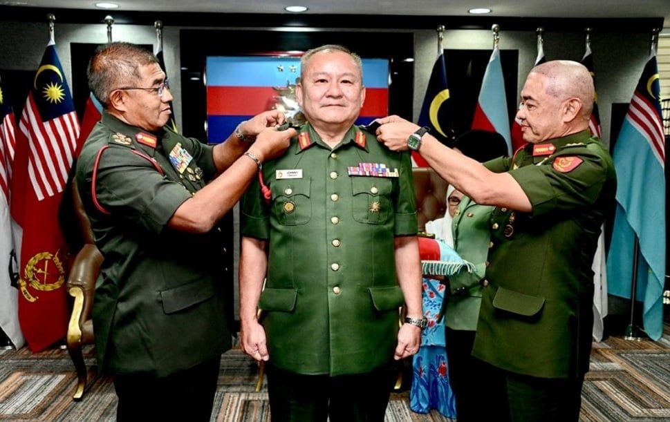 武装部队迎首位华裔中将　林英成晋升三星军阶