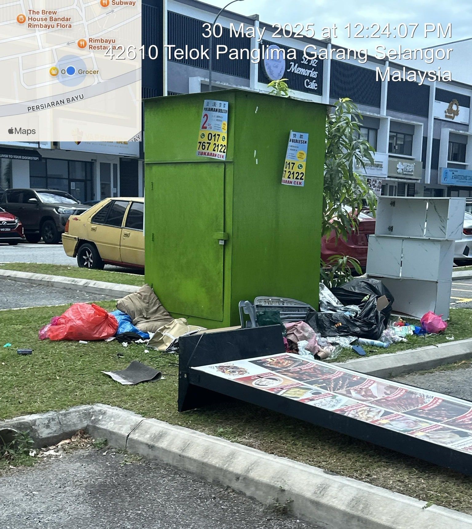 回收环保箱不是垃圾站！ 瓜冷市会促维护公共设施