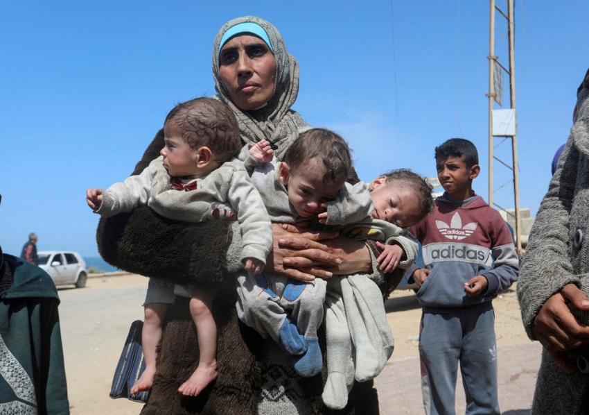Kekurangan zat, lebih 100 kanak-kanak Palestin masuk hospital setiap hari