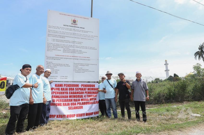Bantah bina memorial dekat masjid, kediaman, sesi pendengaran awam diadakan esok