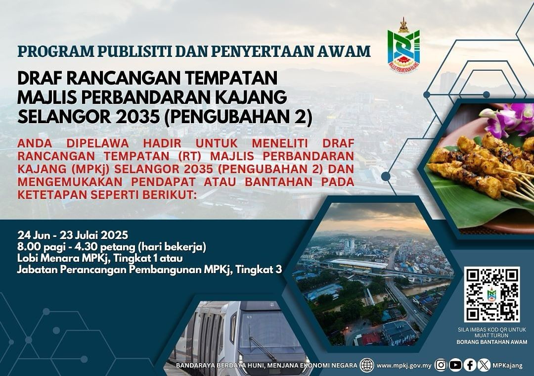 加影市会地方蓝图草案修定 624开放供民众查阅与反对