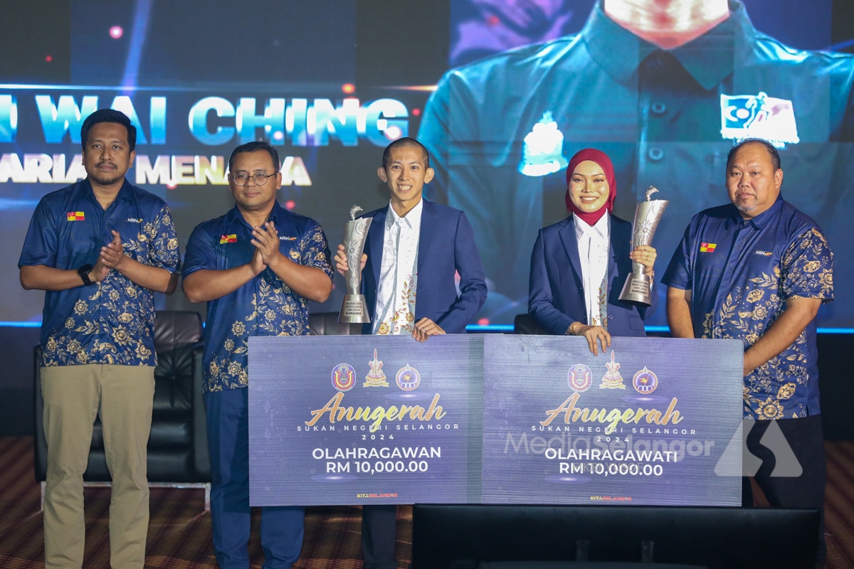 Wai Ching, Nor Farah Ain crowned Selangor Sportsman, Sportswoman for 2024