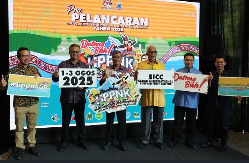 全国农牧渔民日金禧庆典  8月初沙巴登场首相开幕