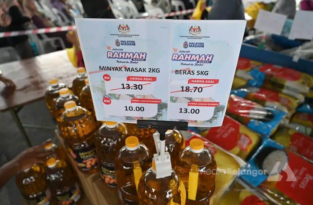 一连两天大型益山慈悯市集  居民赞助减轻负担开心过节