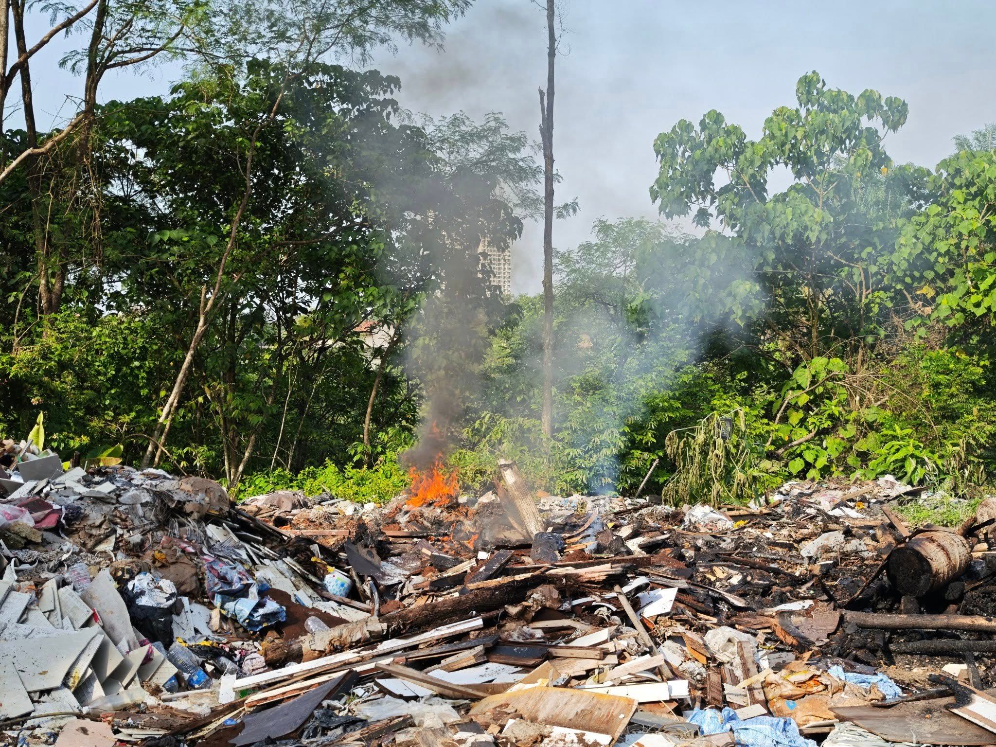 双溪邓卡斯非法垃圾场烧不停  州政府绝不妥协采严厉行动