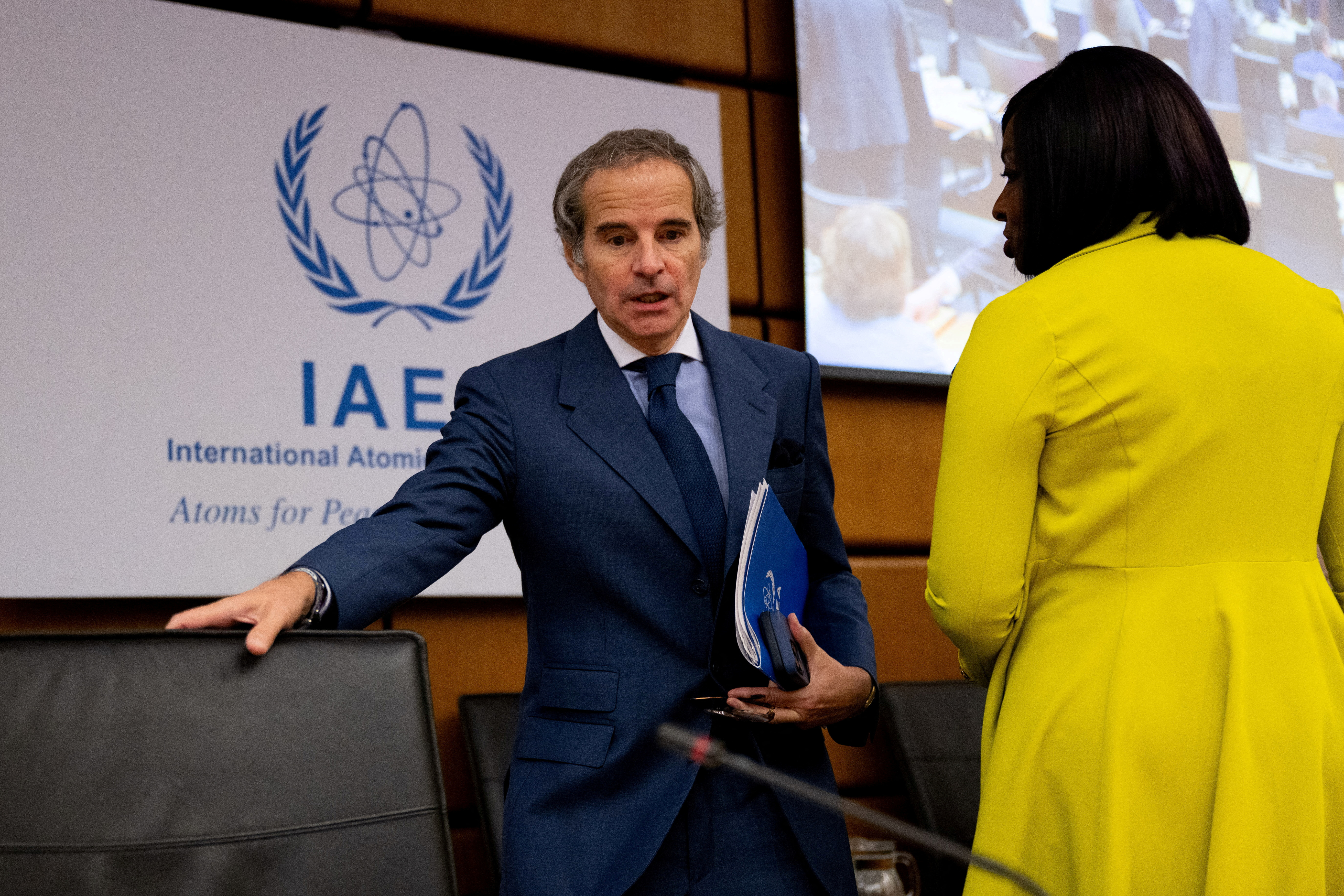 UK, France, Germany condemn 'threats' against head of IAEA watchdog