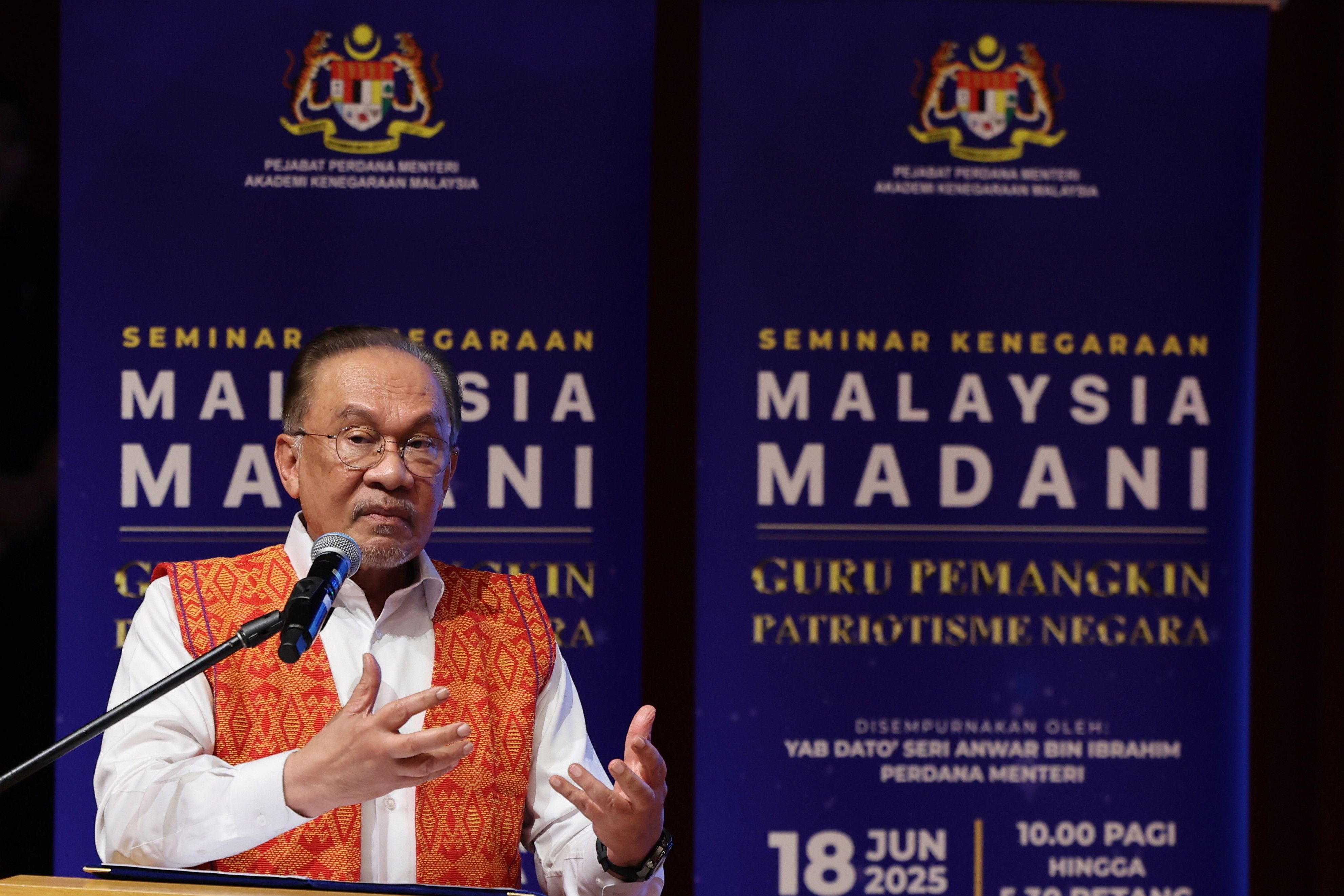 关注滥用毒品与电子烟危机  安华忧摧毁青年和国家未来