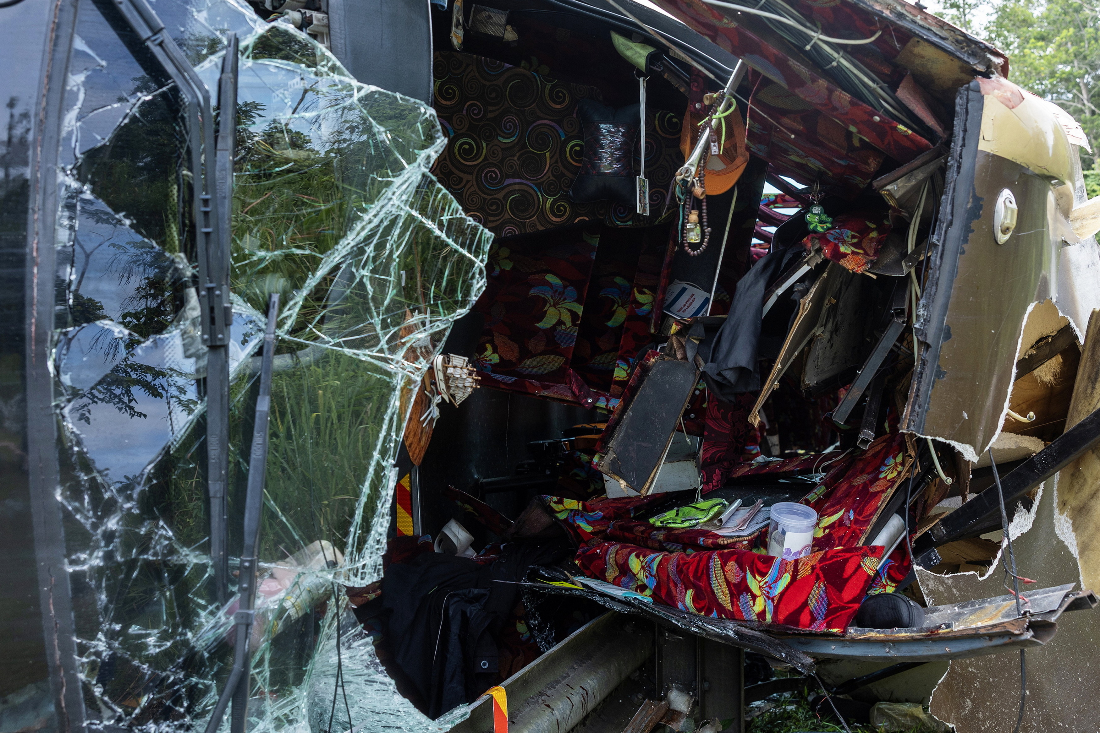 Gerik crash: Bus driver apologises to students, families involved