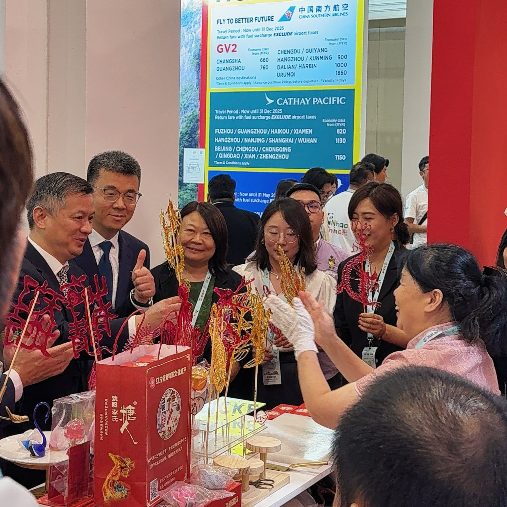 “你好！中国”旅游展反应热烈 非遗糖艺及旅游配套吸引游客