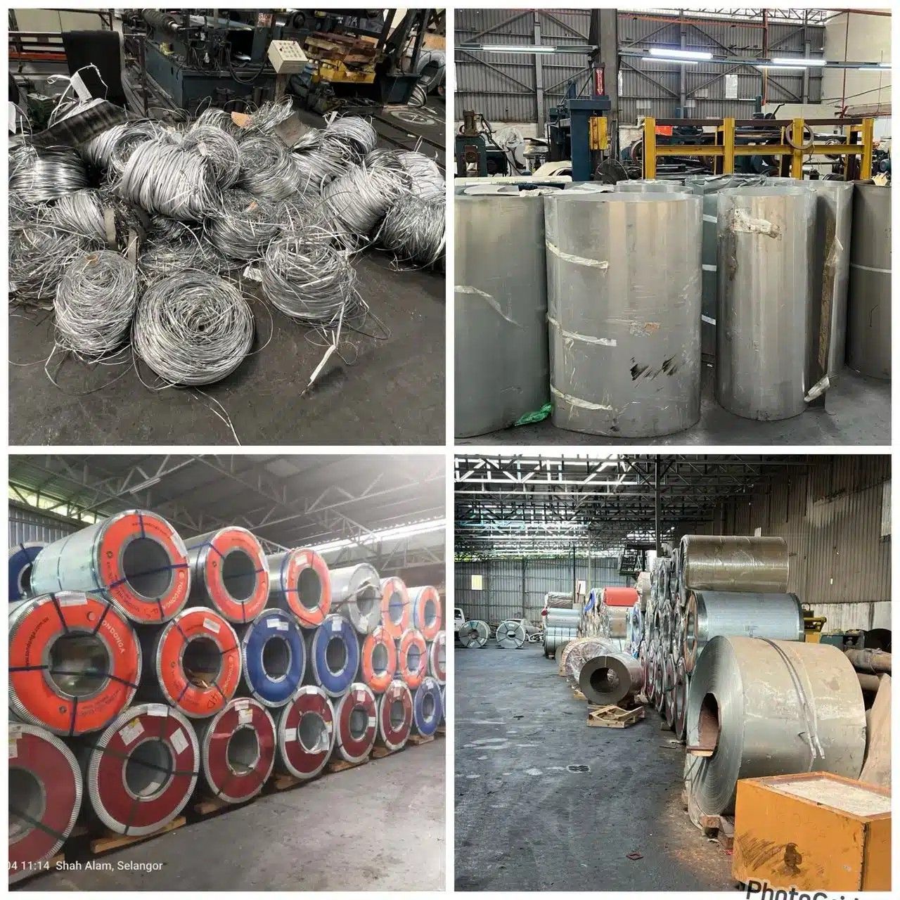 தகுதியற்ற தரம் குறைந்த RM96 மில்லியனுக்கும் அதிகமான மதிப்புள்ள உலோக பொருட்கள், பறிமுதல்.