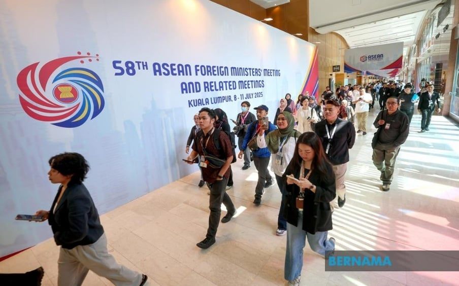 东盟外长会议下周二举行  国内外媒体陆续进驻会场