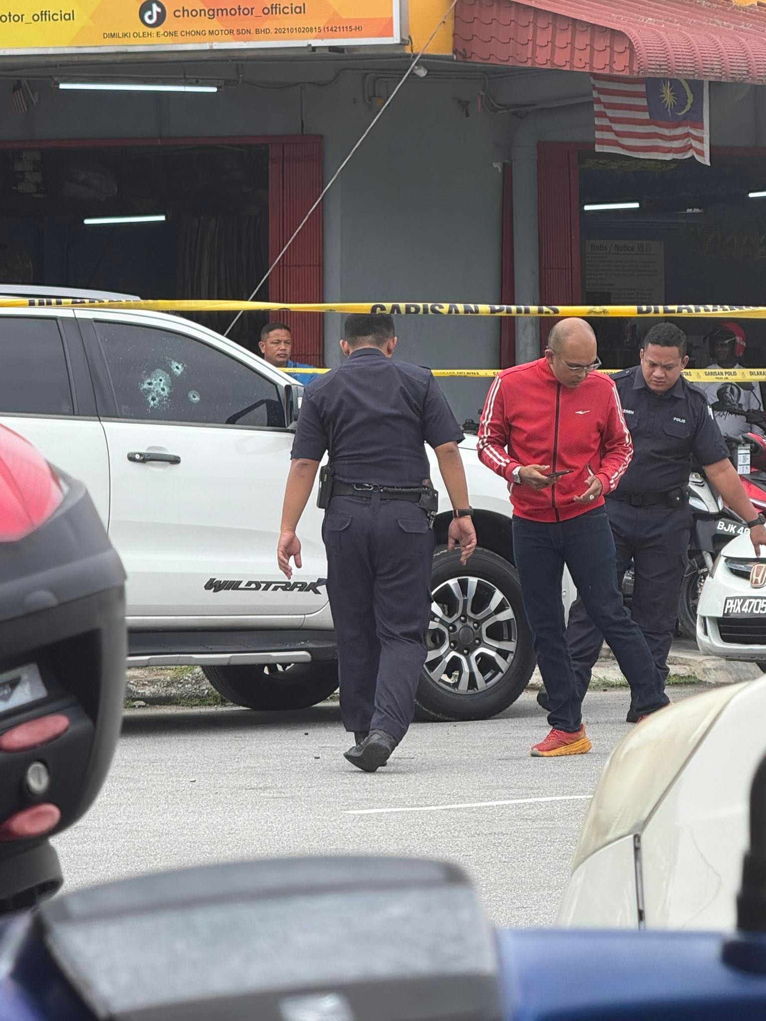 巴生中路枪击命案    警方：涉黑帮纠纷