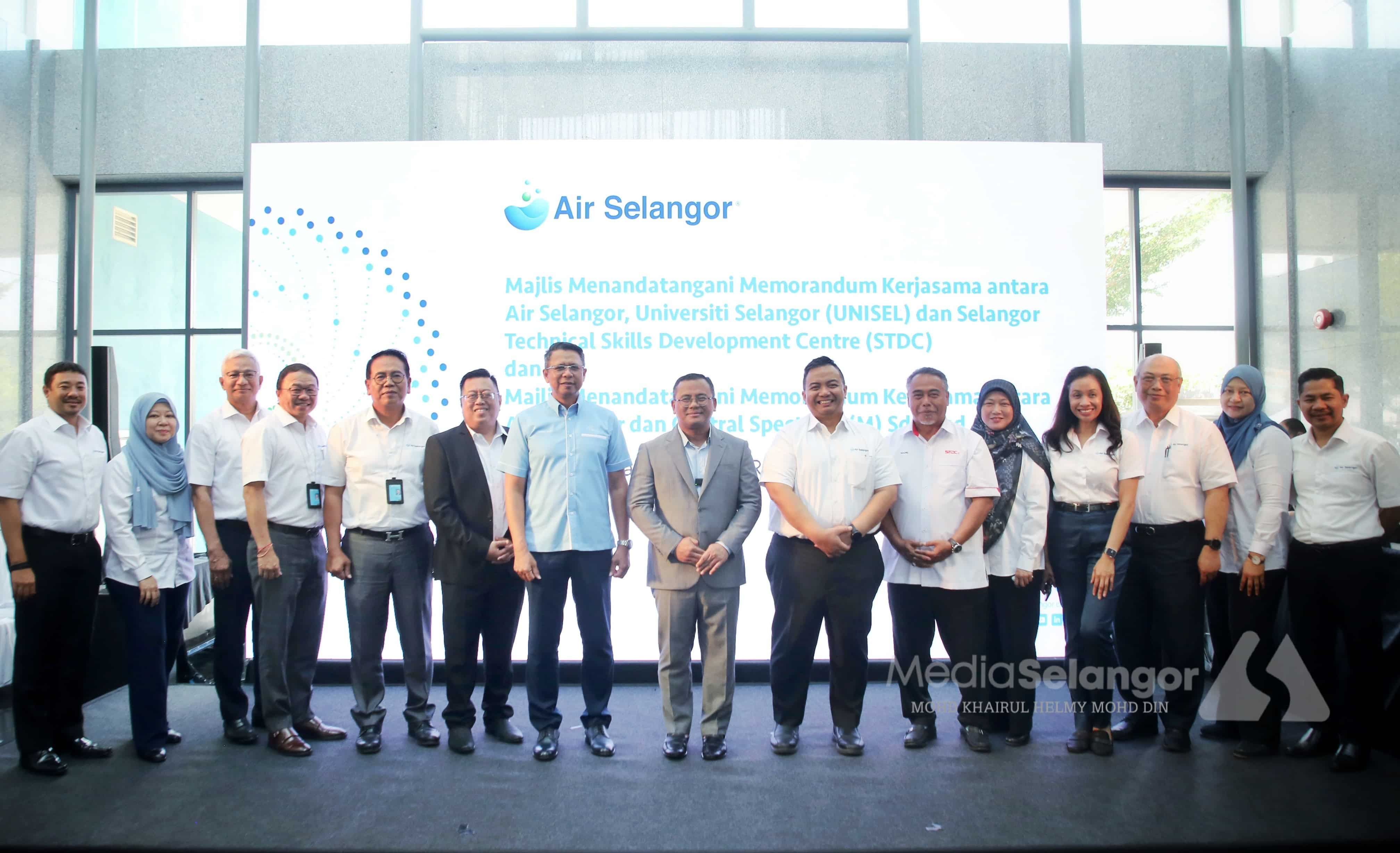 雪州水供公司与Central Spectrum合作   推动英达岛替代水供方案