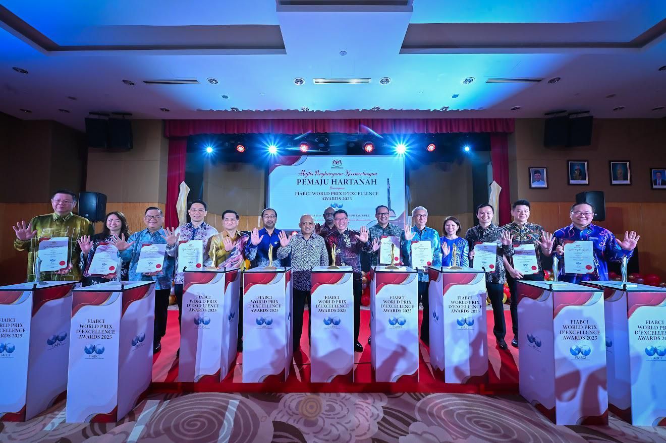 世界地产卓越奖大马摘5金4银 倪可敏：我国发展具国际竞争力