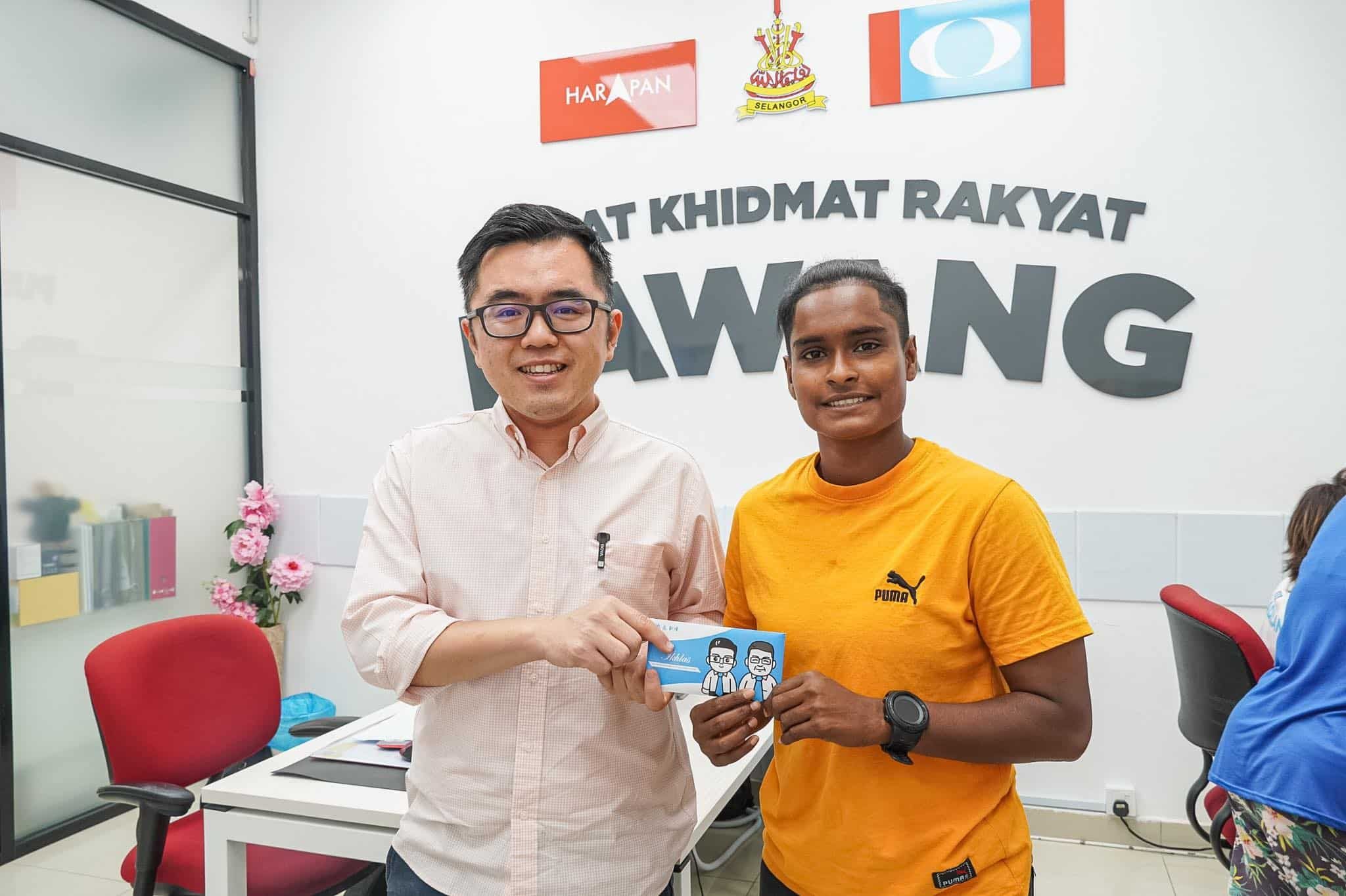 捐助卡巴迪运动员 蔡伟杰冀保持斗志