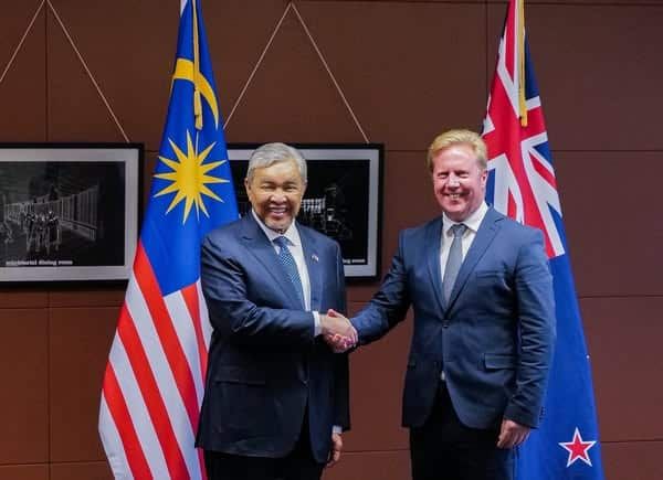 纽西兰有意成为大马战略伙伴   着重清真产业及通往东盟市场