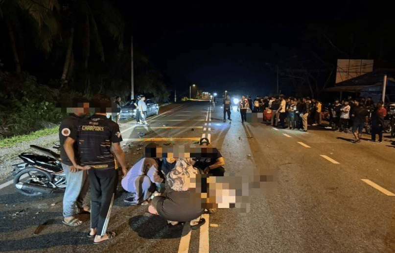 2摩托疑追撞罗里酿悲剧　两年轻骑士惨死！