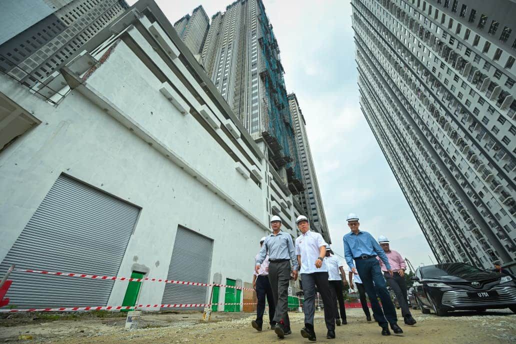 烂尾楼鹅唛希达公寓复工了！ 倪可敏警告发展商按时完工