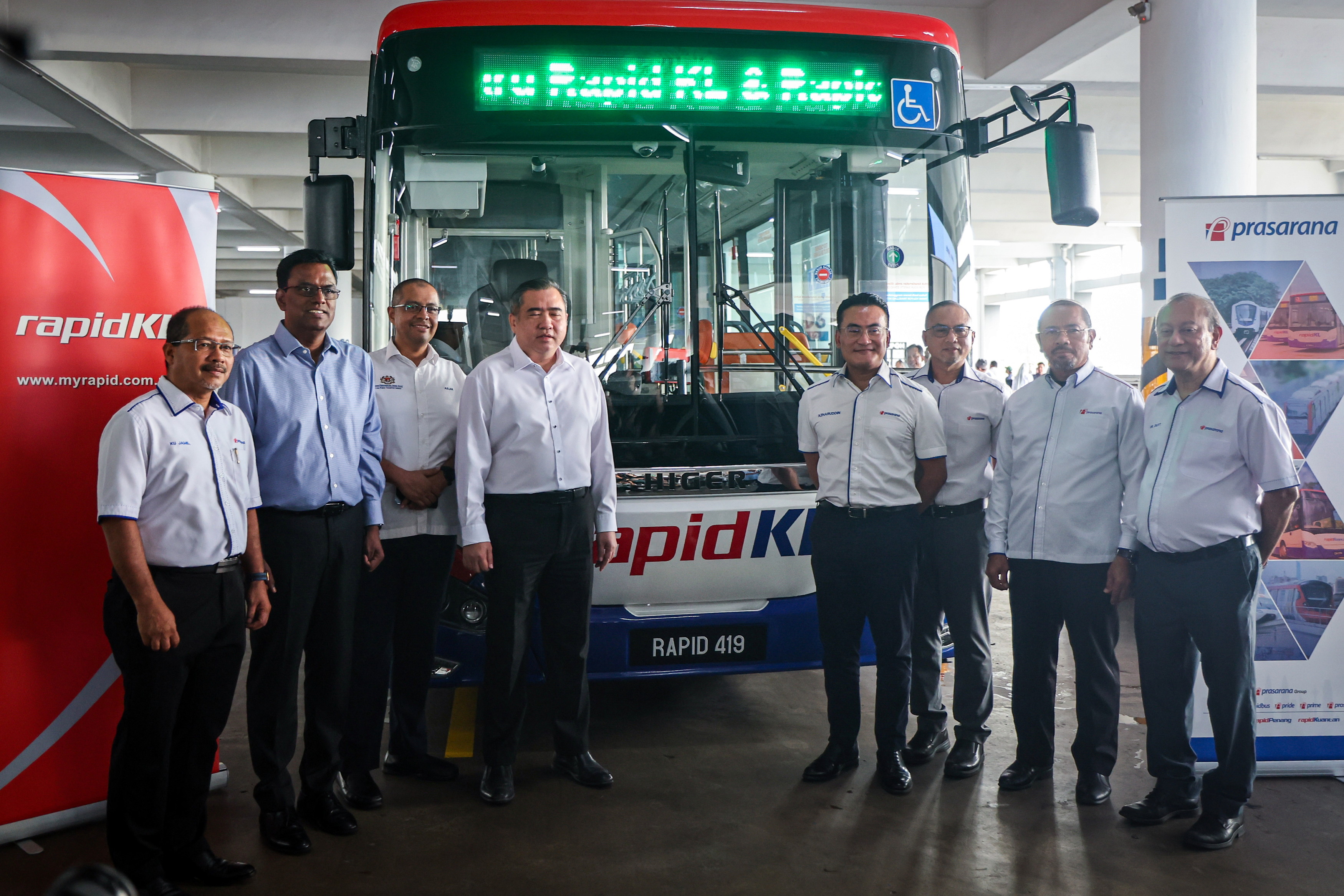 Prasarana rolls out 310 new diesel buses to boost services in Klang Valley, Penang