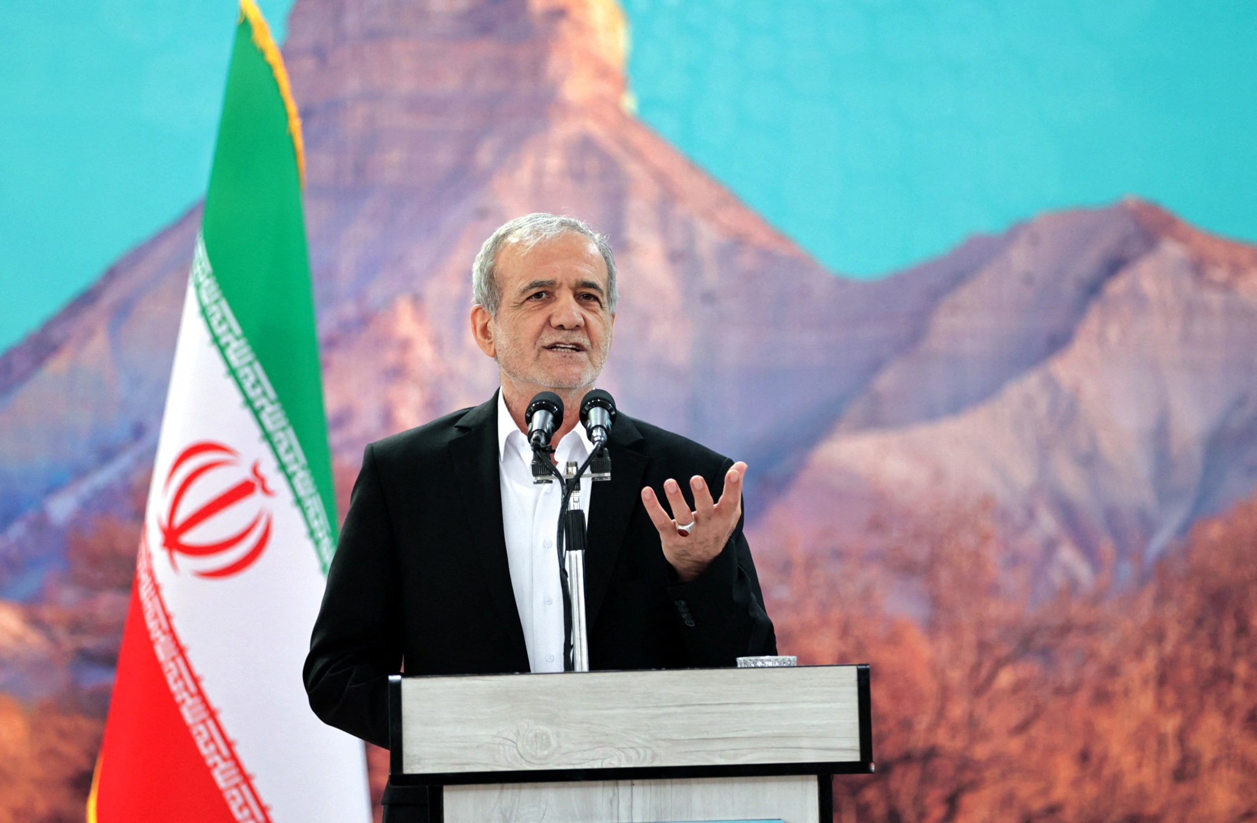 Iranian President announces suspension of cooperation with IAEA