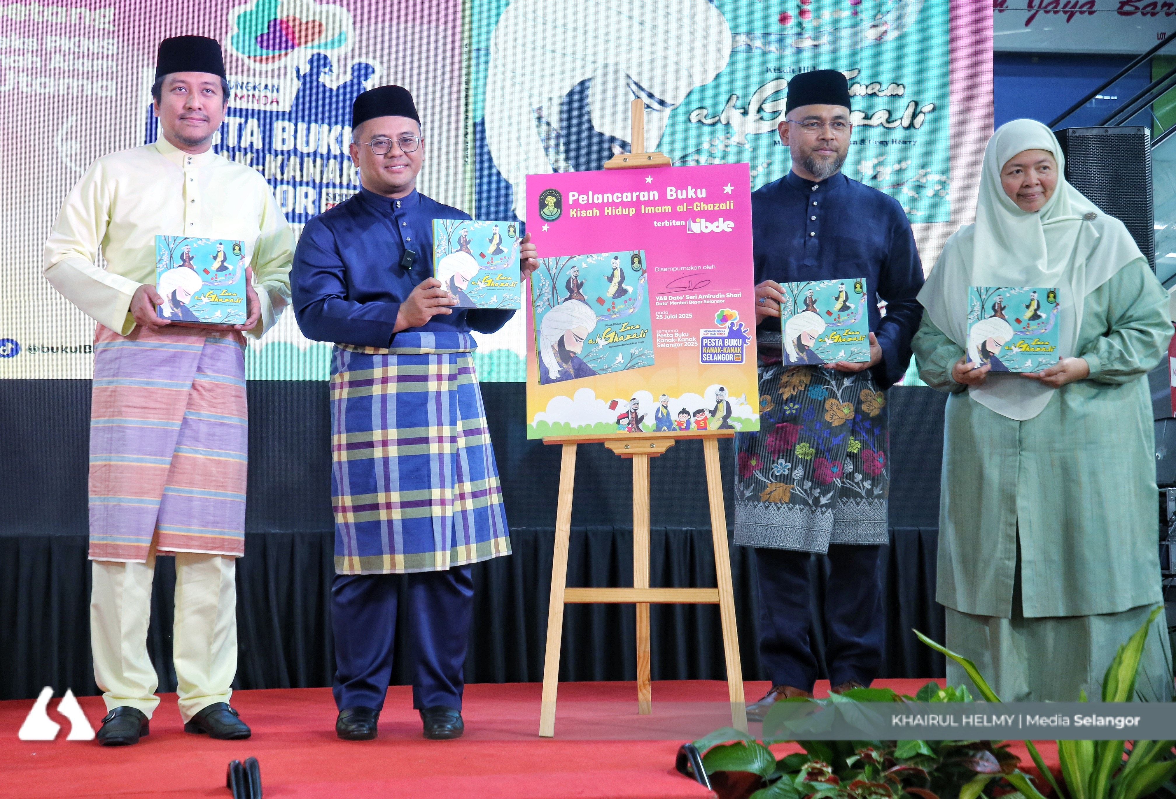 MB rasmi Pesta Buku Kanak-Kanak Selangor 2025, sasar 80,000 pengunjung