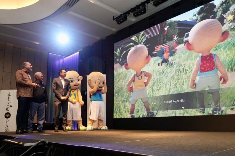 “Upin & Ipin”首发全球游戏    哥宾星：数码部力推动画发展