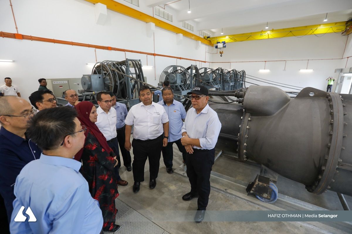 士毛月水泵站启用　雪州强化生水污染应对能力