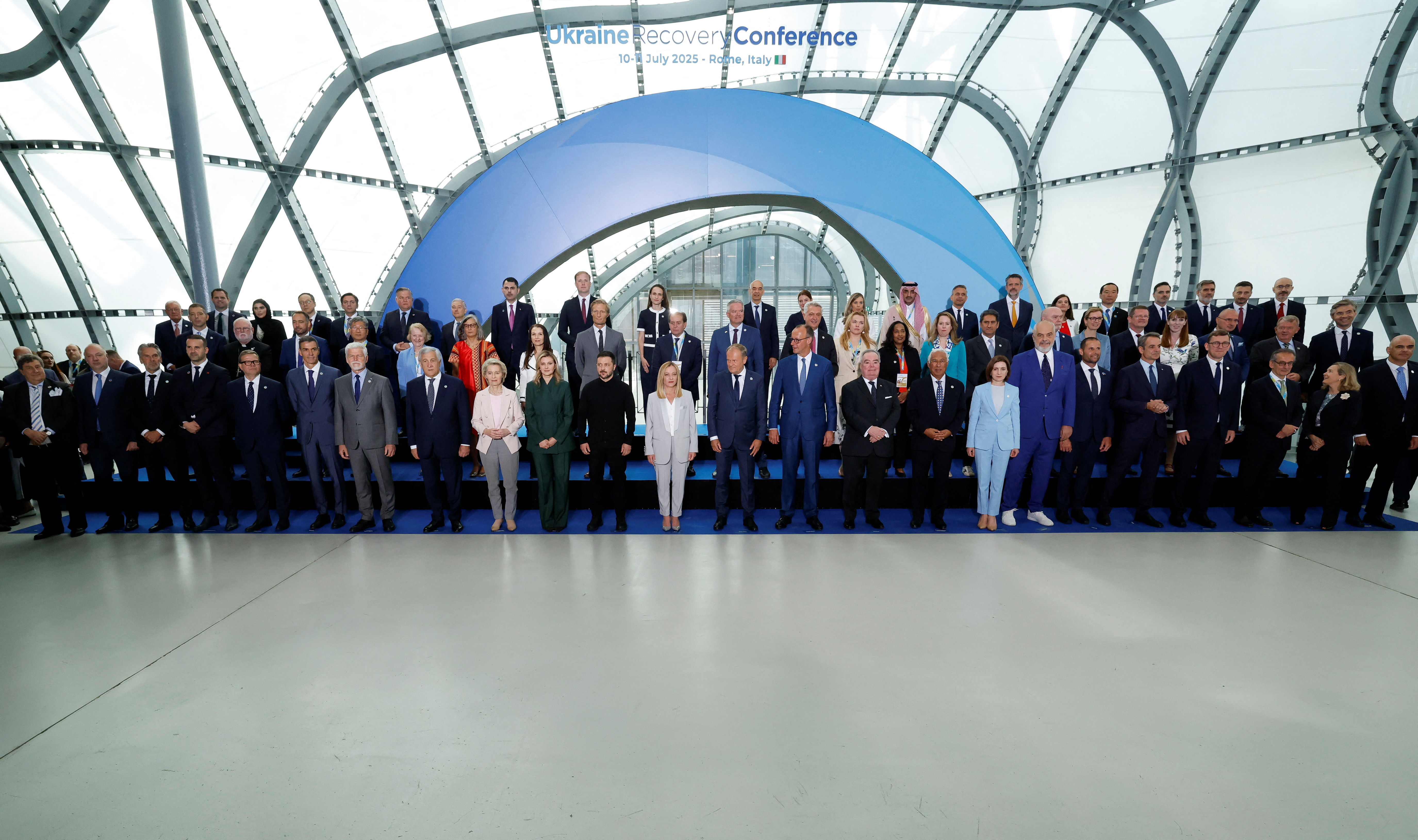 European nations commit over €10 bln to Ukraine in show of solidarity