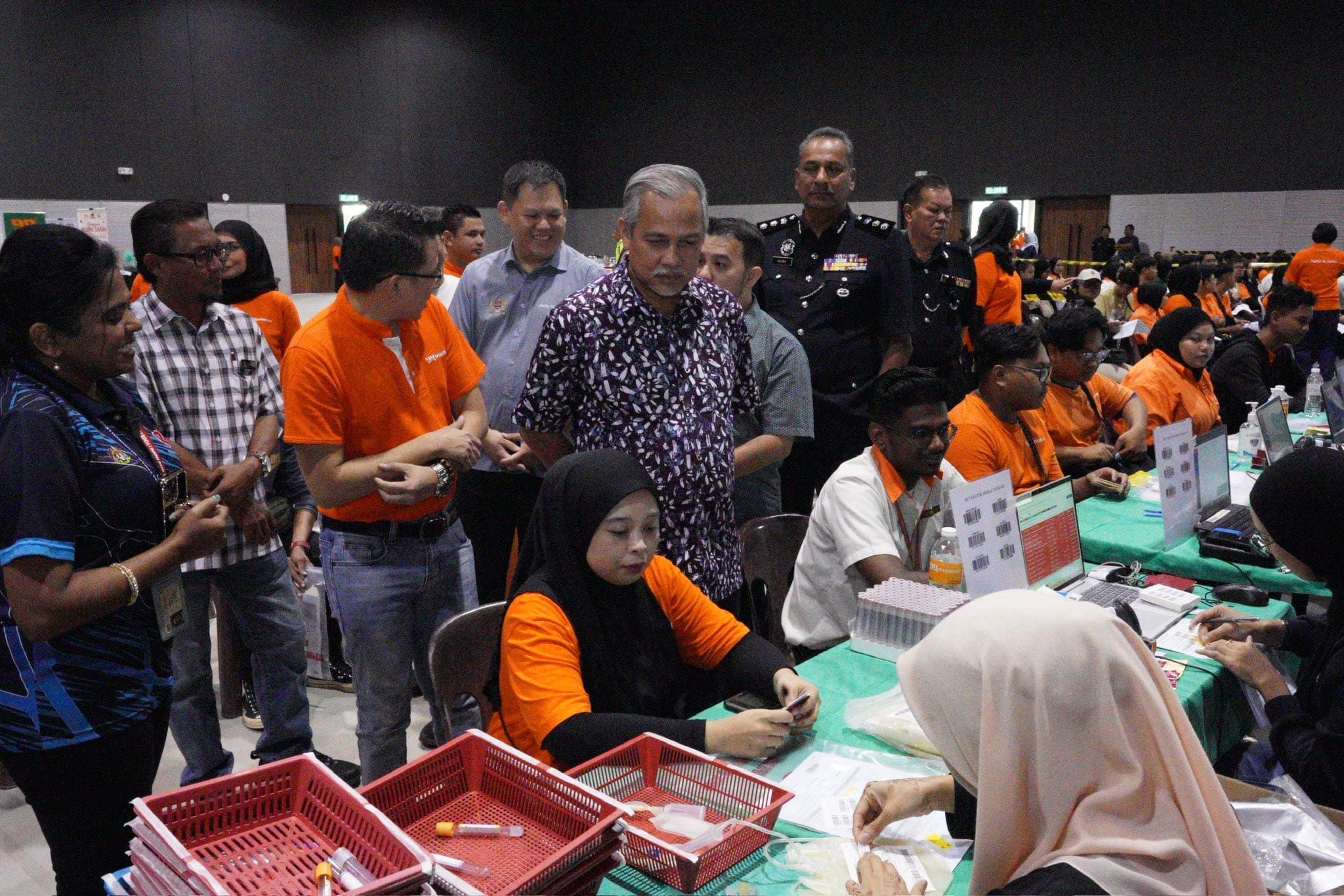 巴生皇城市厅携手99超市  放眼为巴生中央医院筹700袋血浆