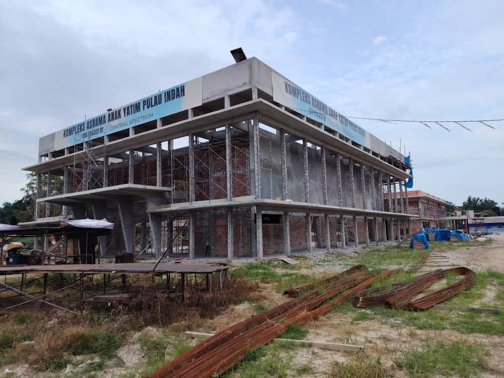 Projek asrama anak yatim Yide capai kemajuan 80 peratus, seru infak orang ramai