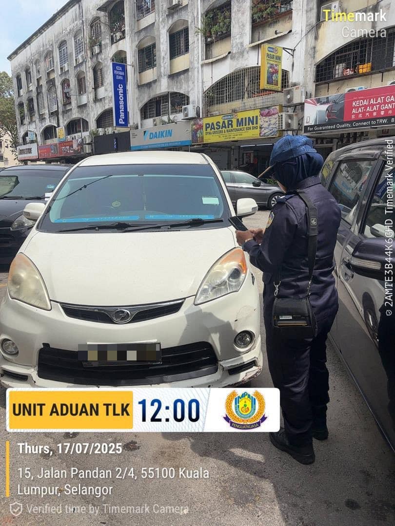 MPAJ展开3天泊车行动 开3930违规罚单