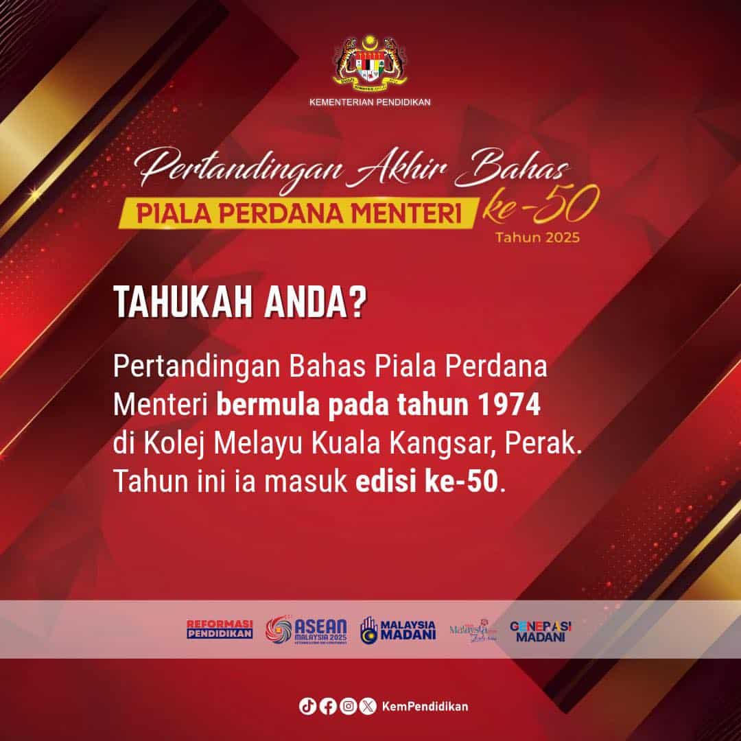 Empat pasukan terbaik berentap di pentas akhir Bahas Piala Perdana Menteri ke-50