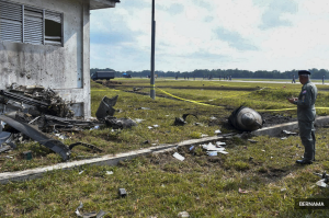 Fighter jet pilot, co-pilot eject safely before crash - air force chief