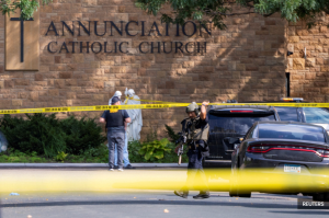 Shooter kills two Minneapolis schoolchildren in church, injures 17