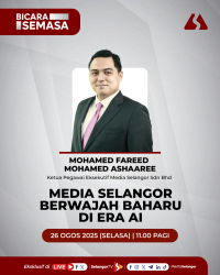 Media Selangor berwajah baharu di era AI