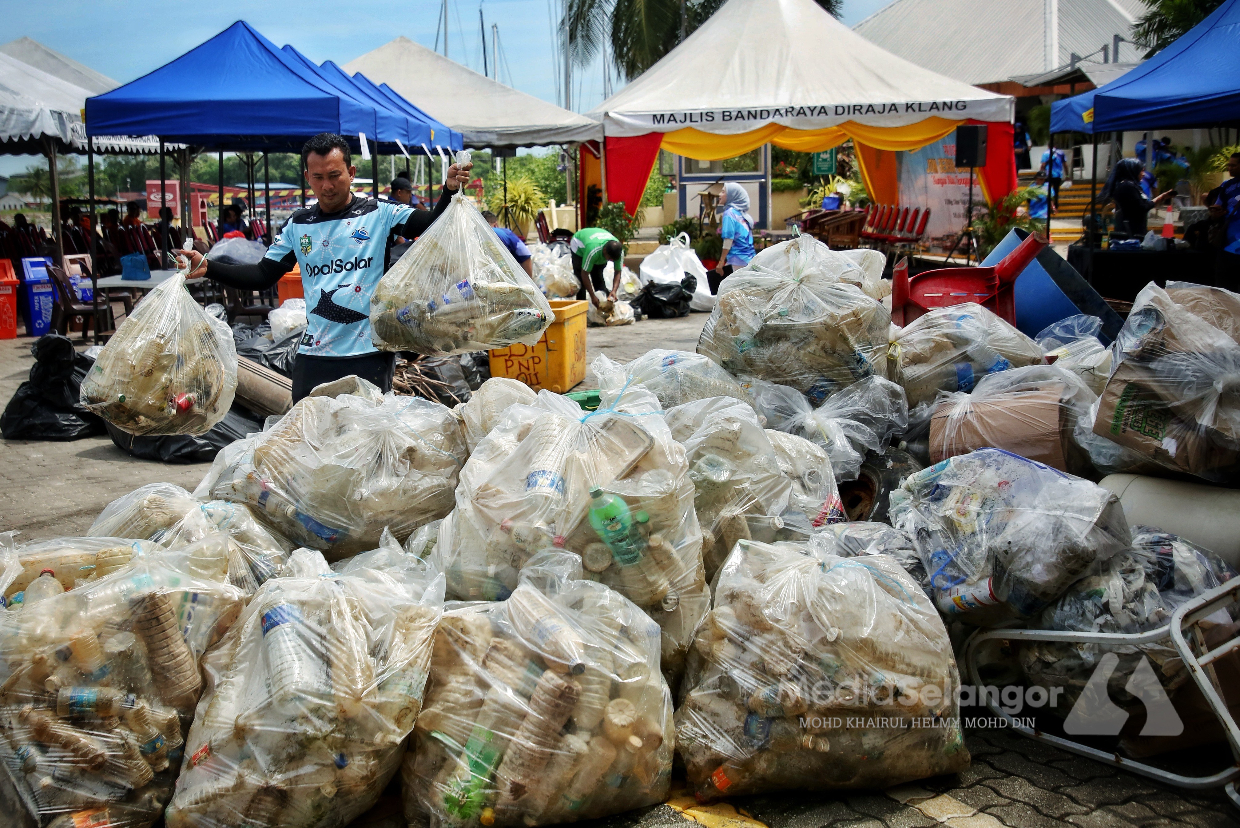 Sampah setinggi tiga meter, air satu meter, lima tahun pulih kedalaman Sungai Klang 
