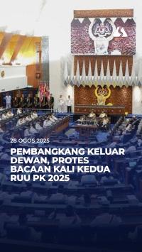 Pembangkang keluar dewan, protes bacaan kali kedua RUU PK 2025