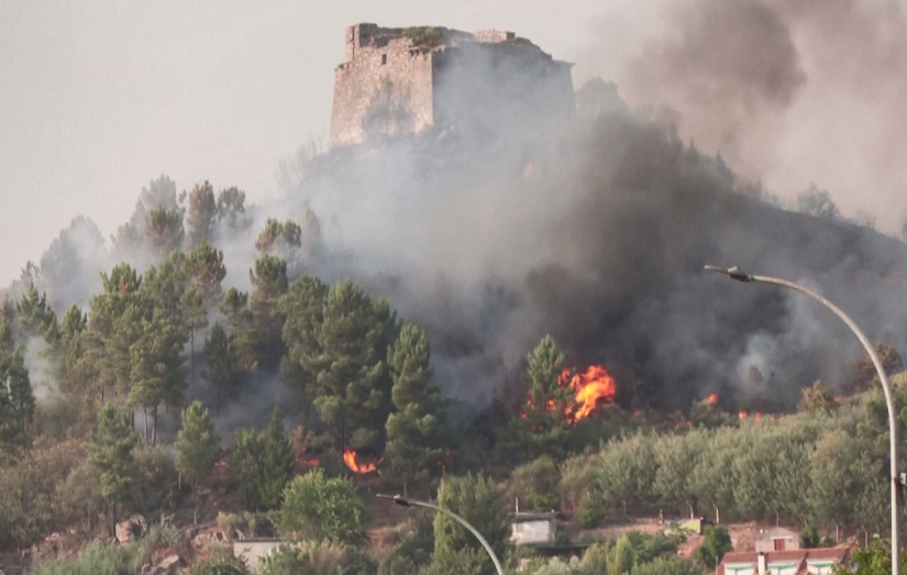 ஸ்பெயினில் காட்டுத் தீ