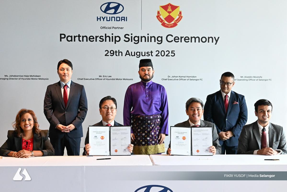 Selangor FC secures Hyundai as mobility partner