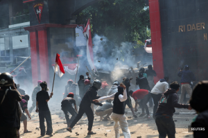 Police killing sparks Indonesia unrest in first major test for Prabowo administration
