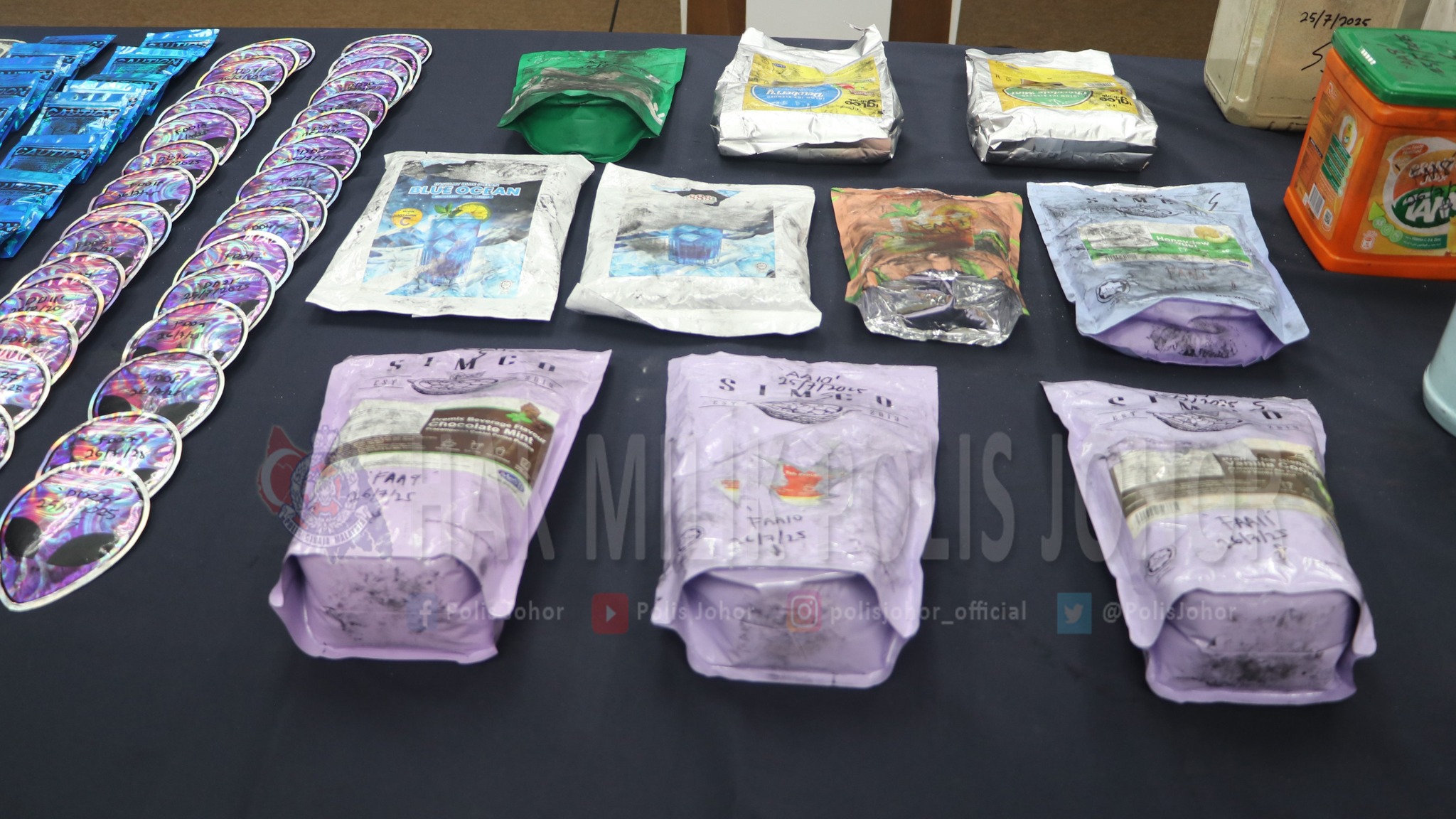 利用本地饮料袋包装毒品 警捕一越南女子助查