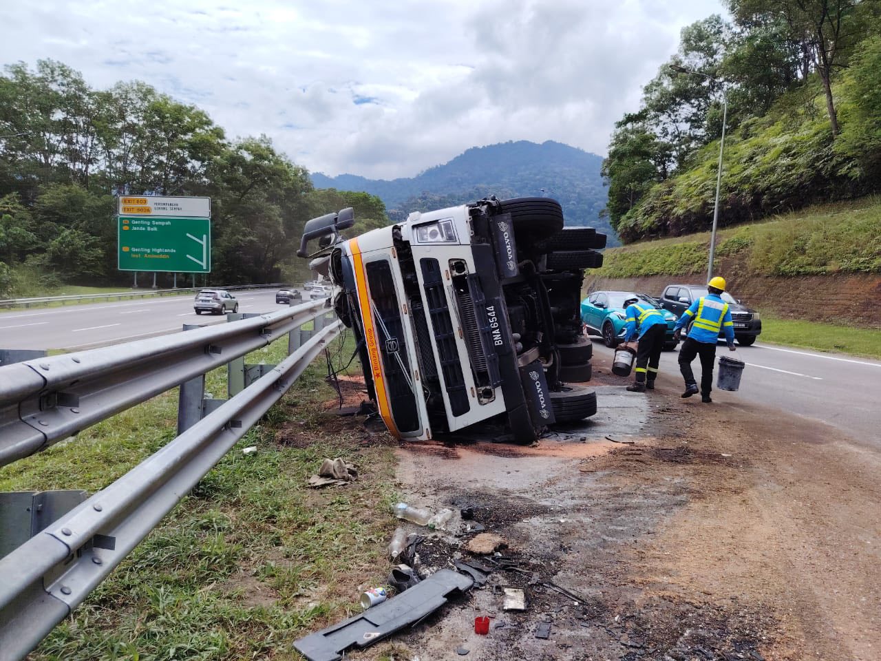 Speedy Luas action prevents Sg Gombak pollution