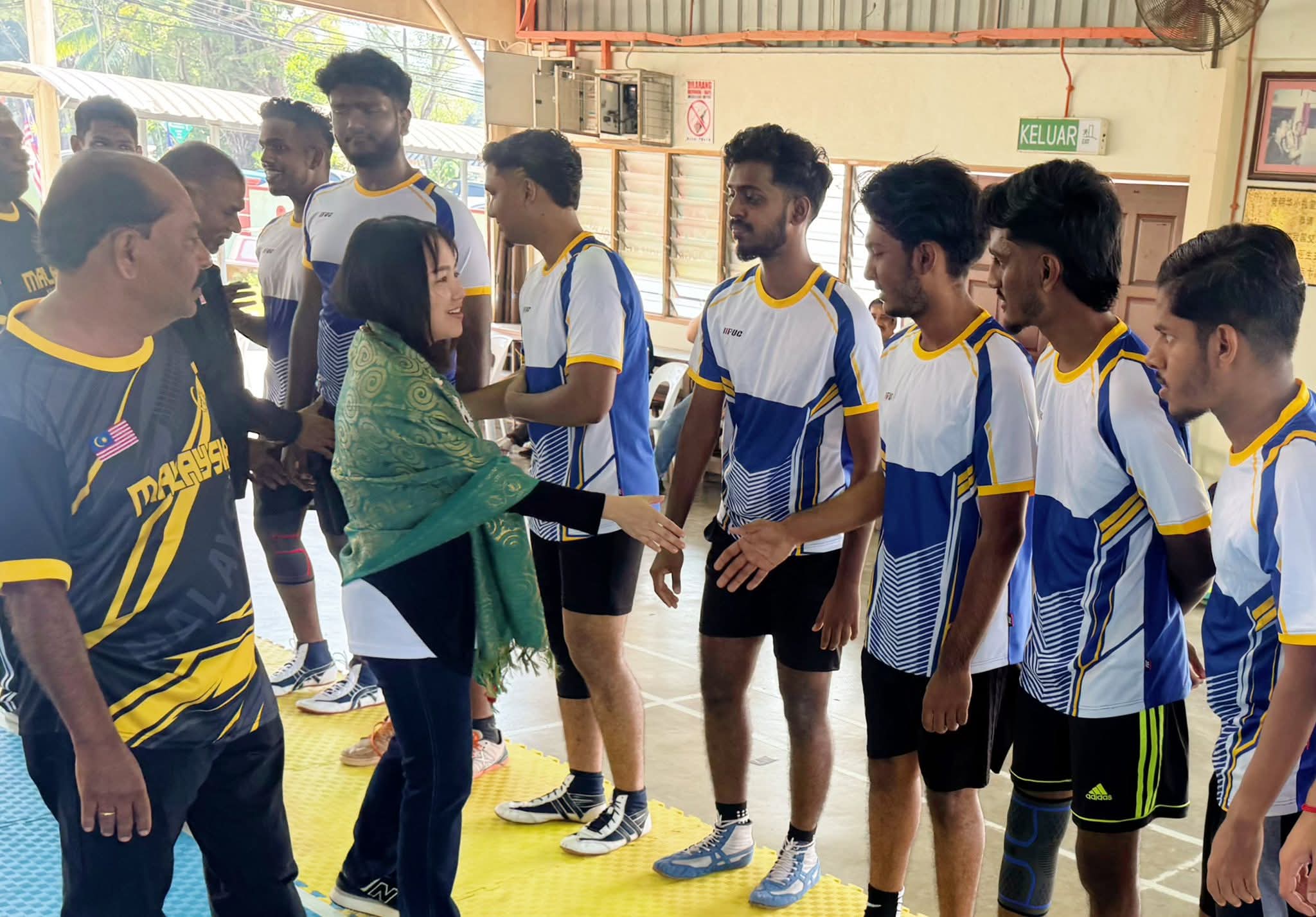 கோல குபு பாருவில் கபடி போட்டி - சட்டமன்ற உறுப்பினர் பாங் தொடக்கி வைத்தார்