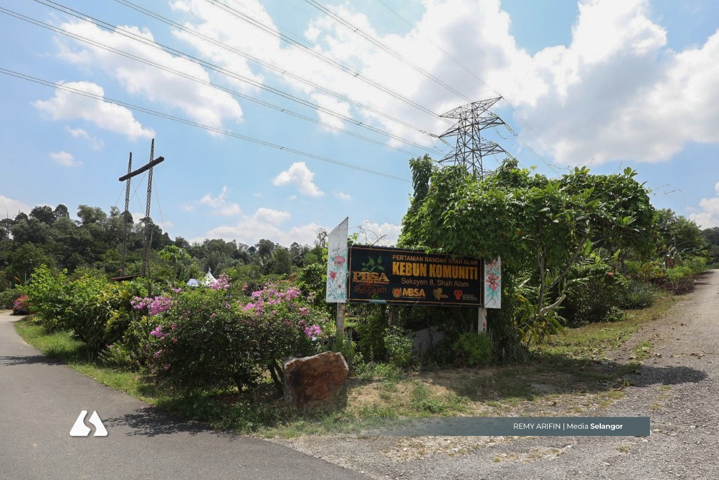 Pesona kebun komuniti Shah Alam