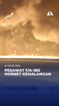 TERKINI ‼️ Pesawat TUDM F/A-18D Hornet Terhempas di Kuantan